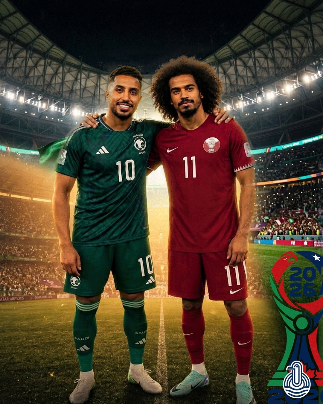 السعودية وقطر تحملان راية الخليج في كأس العالم وتكتبان فصلاً جديداً للحضور الخليجي